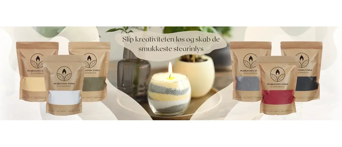 Stearinpulver banner billede