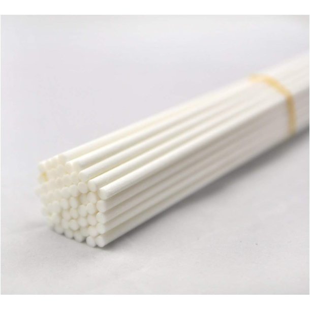 Fiber Diffuser Pinde - Hvid 7stk