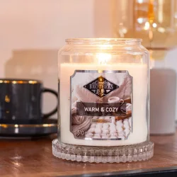 Candle Brothers Duftlys - Warm &amp; Cozy