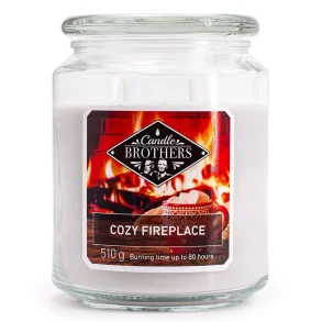 Candle Brothers Duftlys - Cozy Fireplace