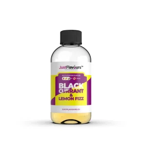 Just Flavours - Black Currant & Lemon Fizz