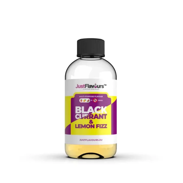 Just Flavours - Black Currant &amp; Lemon Fizz