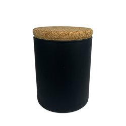 Lysglas Mat Sort 300ml