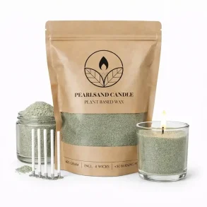 Lysegr�n stearinpulver